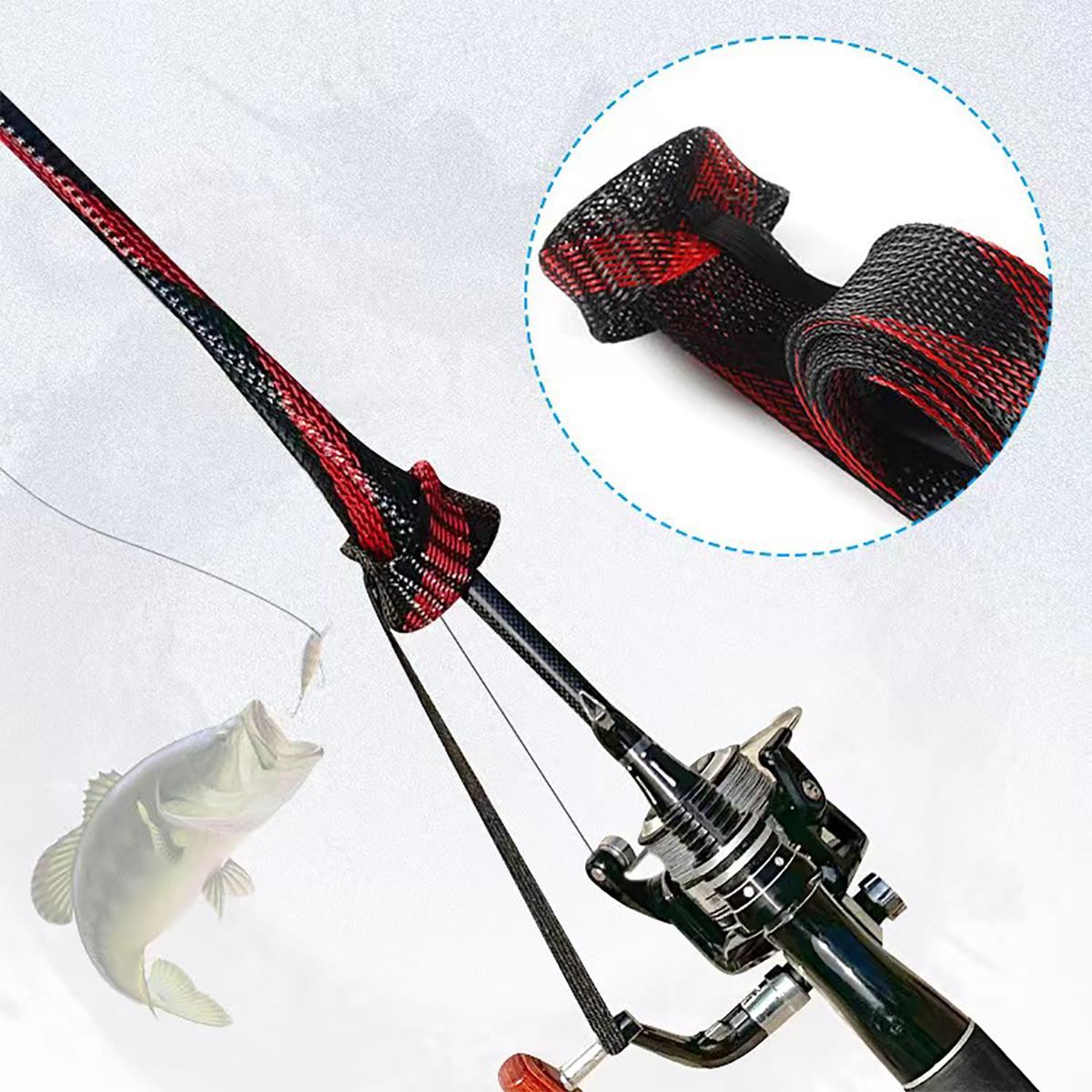 Fishing Rod Ice - Capa Protetora de Tricô para Vara