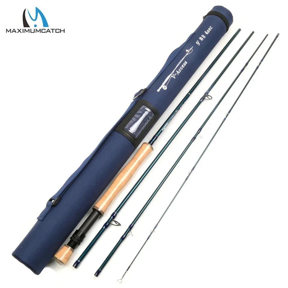 Fishing Rod Ice - Maximumcatch 3-10wt 8-9ft v-accesso vara de