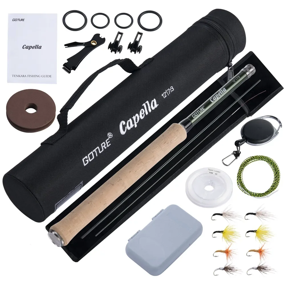 Fishing Rod Fly - Conjunto de Vara de Pesca Tenkara