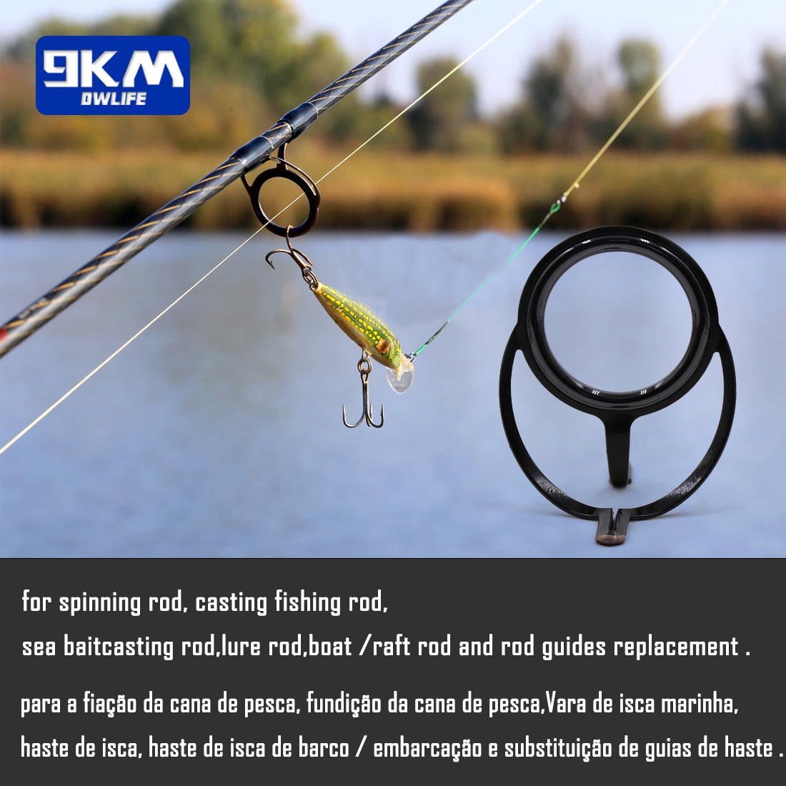 Kit de reparo de vara de pesca - Fishing Rod Building Kit avaliação e preço