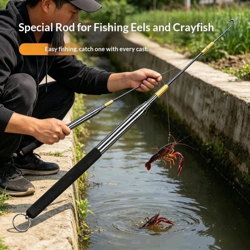 1 Peça Anzol Longo para Enguia - Fishing Rod Building Kit avaliação e preço