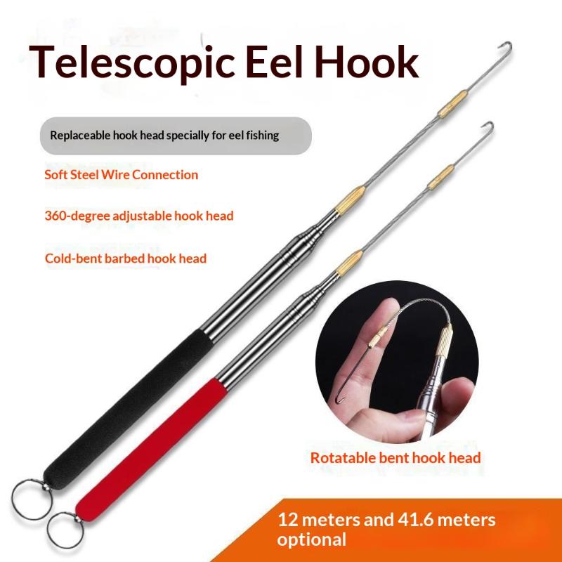 1 Peça Anzol Longo para Enguia - Fishing Rod Building Kit avaliação e preço