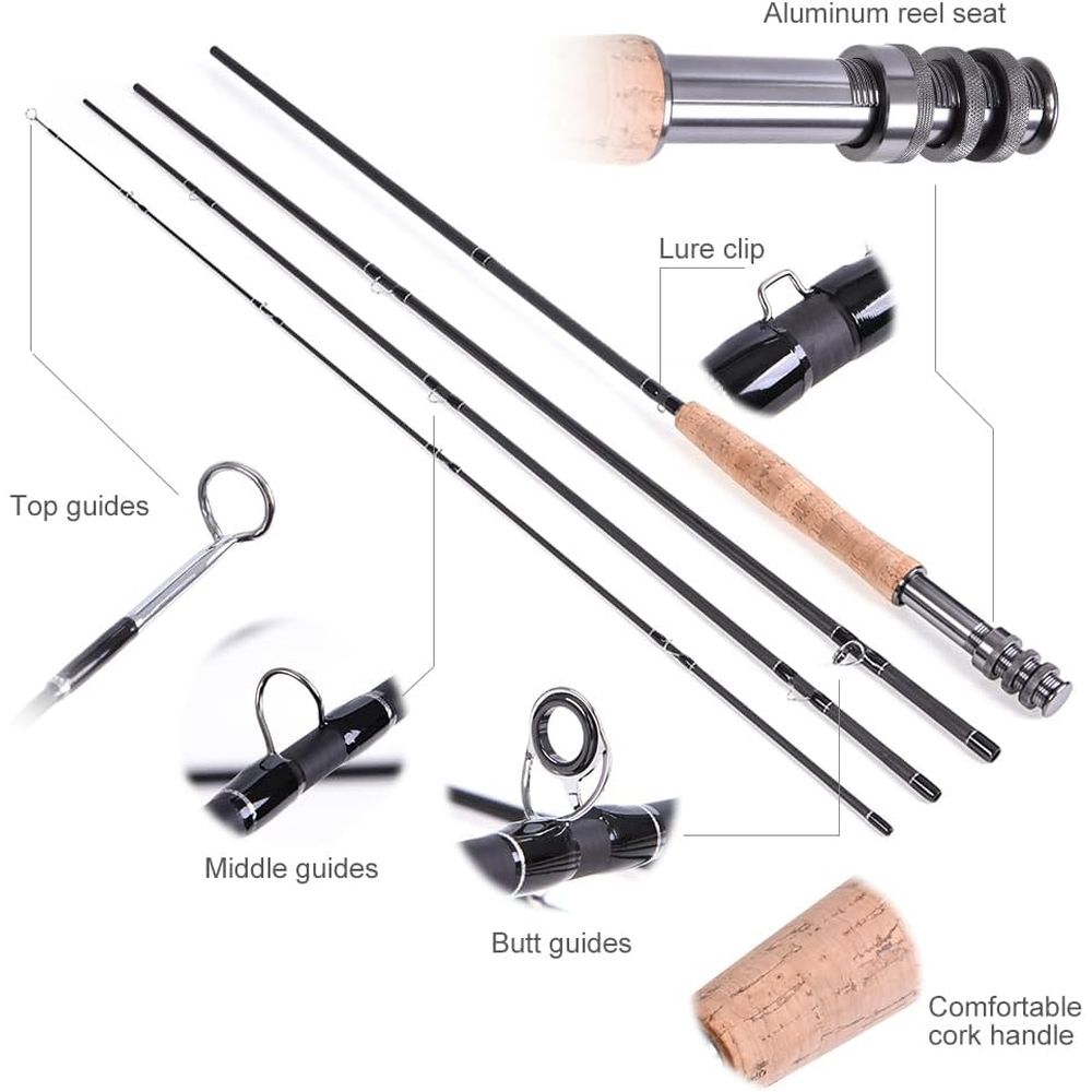 Kit de Pesca Portátil: Vara, S - Fishing Rod Case avaliação e preço