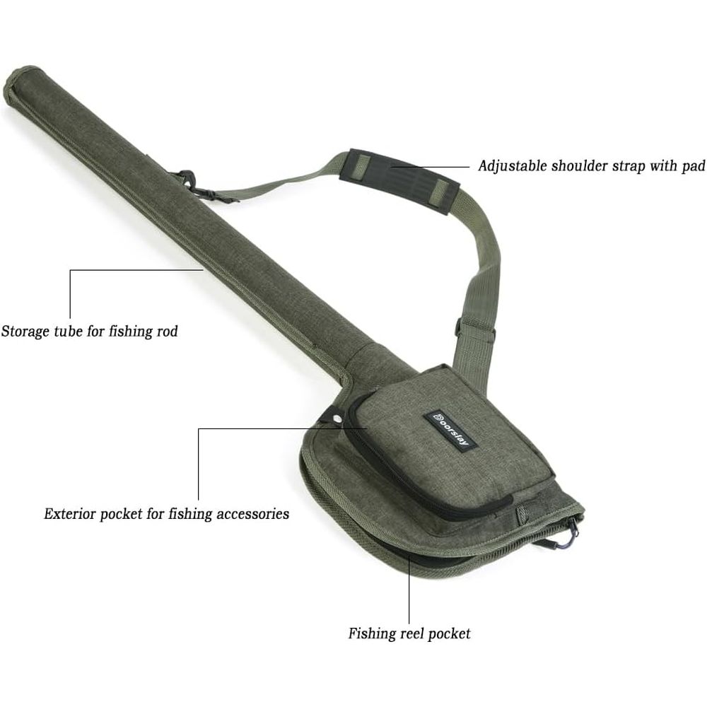 Kit de Pesca Portátil: Vara, S - Fishing Rod Case avaliação e preço