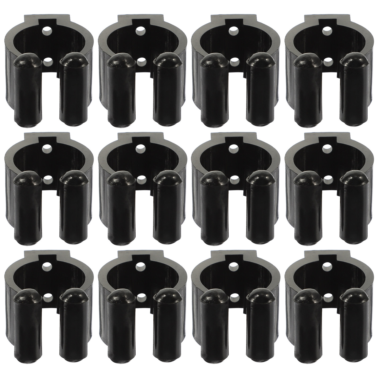 12 Peças de Suportes de Plásti - Fishing Rod Rack avaliação e preço