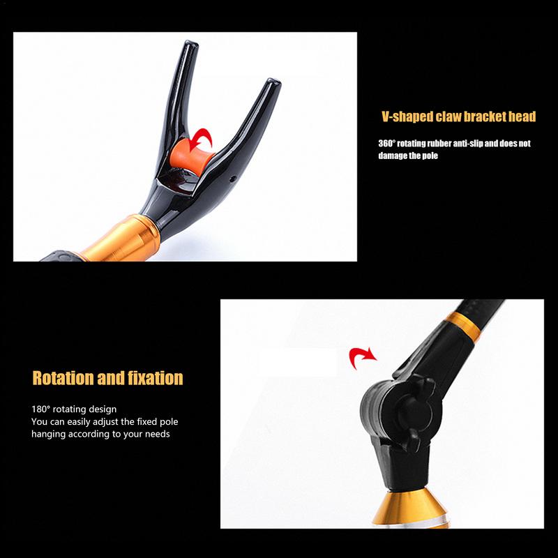 Ajustável Pesca Pólo Titulares - Fishing Rod Telescopic avaliação e preço