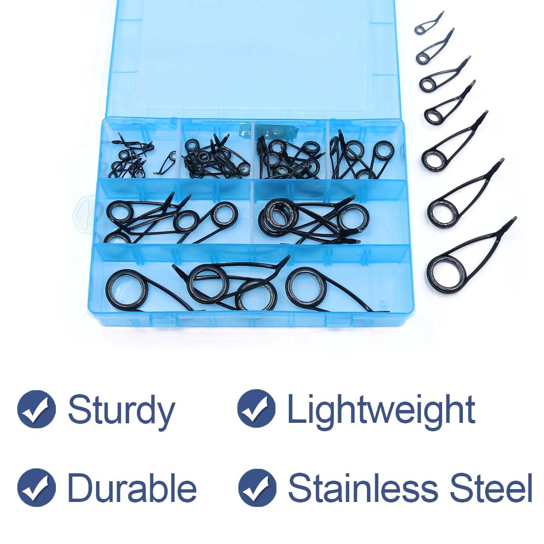 Kit de reparo de guia de vara  - Fishing Rod Guide Replacement avaliação e preço