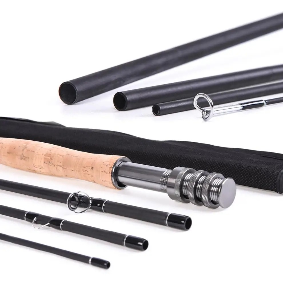 Vara de Pesca Dura de Fibra de - Fishing Rod Fly avaliação e preço