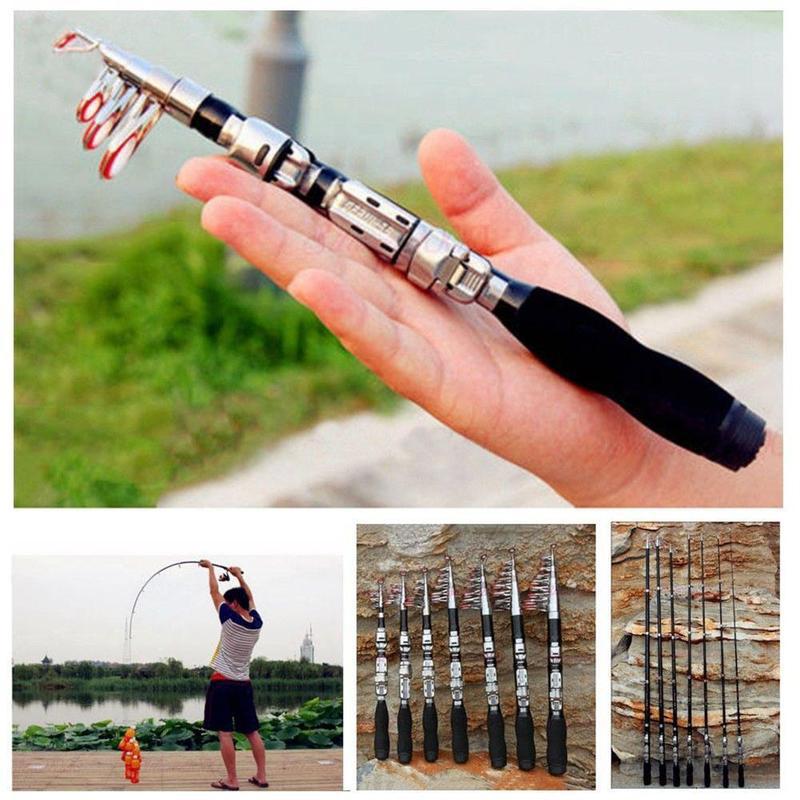 Vara de Pesca Telescópica Ajus - Fishing Rod Travel avaliação e preço