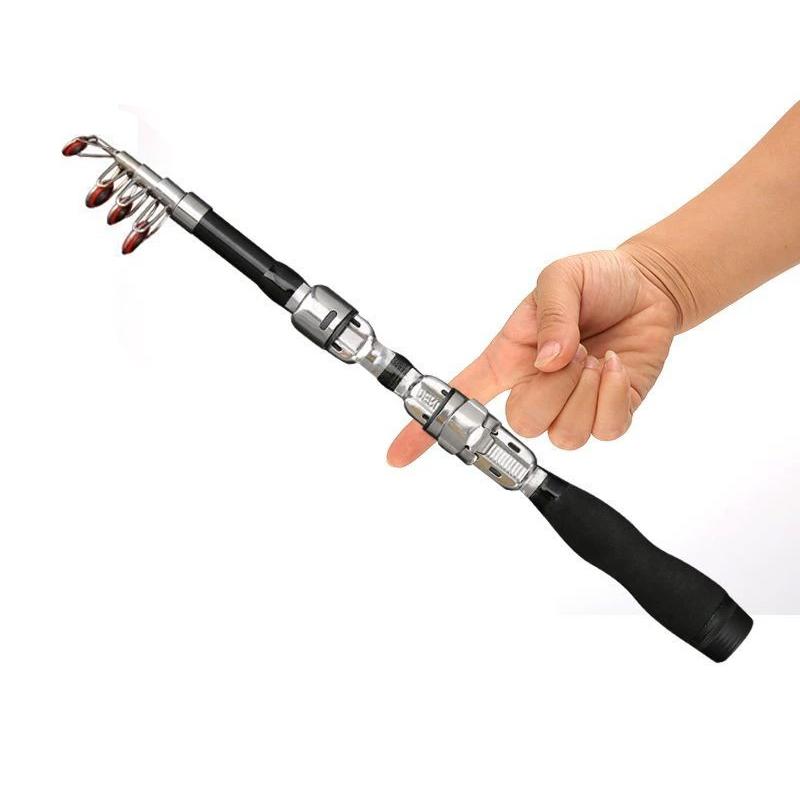 Vara de Pesca Telescópica Ajus - Fishing Rod Travel avaliação e preço