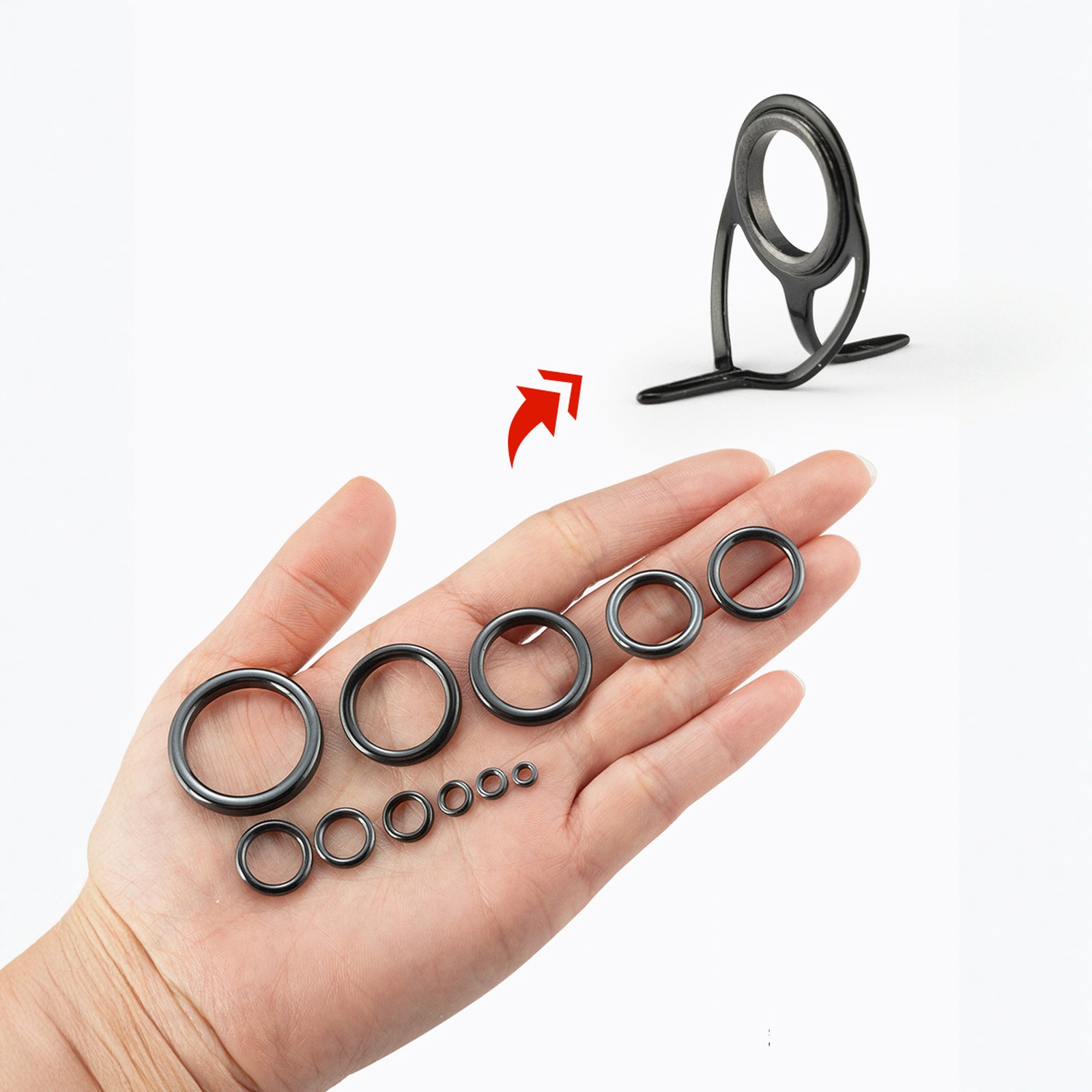 Kit de 26 Peças para Reparo e  - Fishing Rod Guide Replacement avaliação e preço